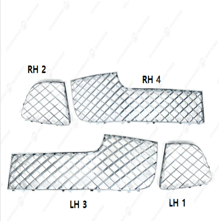 벤틀리 컨티넨탈 6.0 GT 에어가이드 범퍼 하단 크롬그릴
