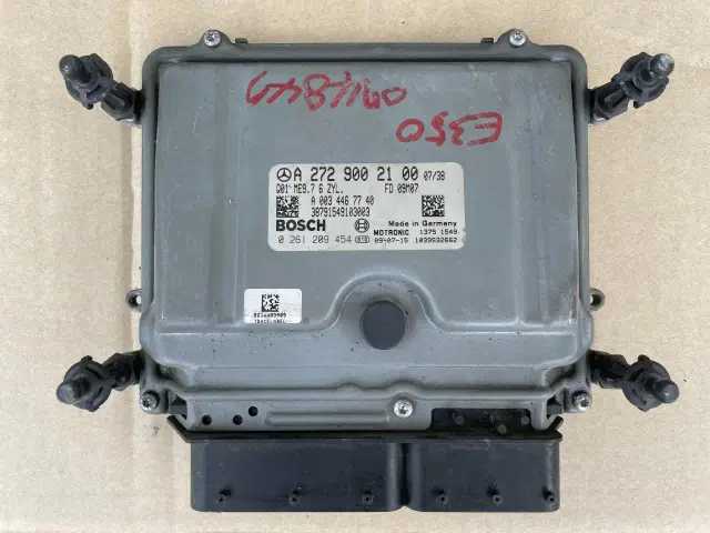 벤츠 E350 ECU (즉시작동가능) A2729002100 구입전 전화