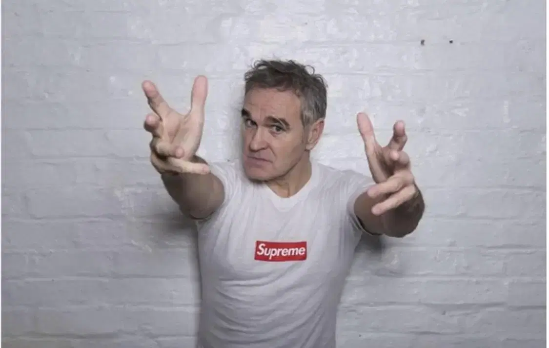 [M] Supreme Morrissey T-shirt Grey for SS16