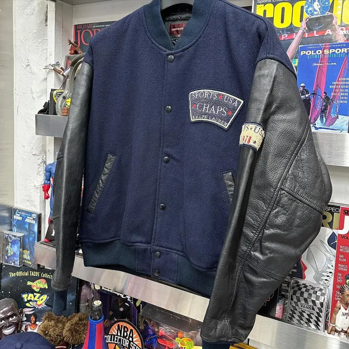 90s 폴로 CHAPS RALPH LAUREN 바시티 자켓