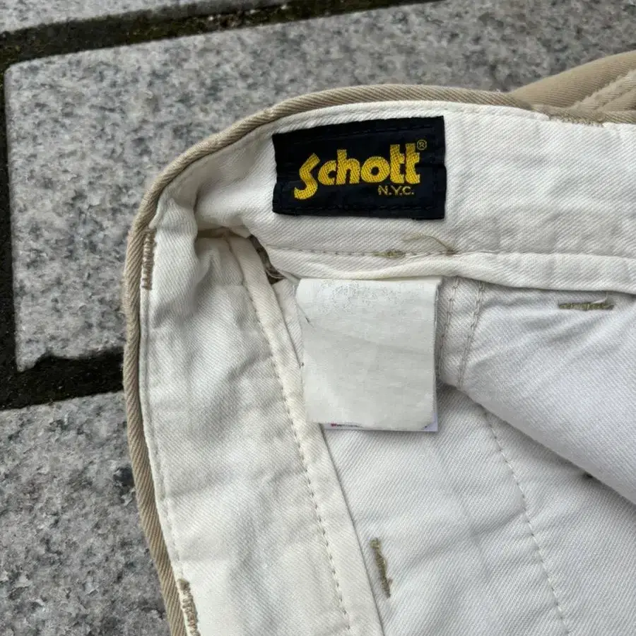 Schott(쇼트) 코튼 컴뱃 팬츠