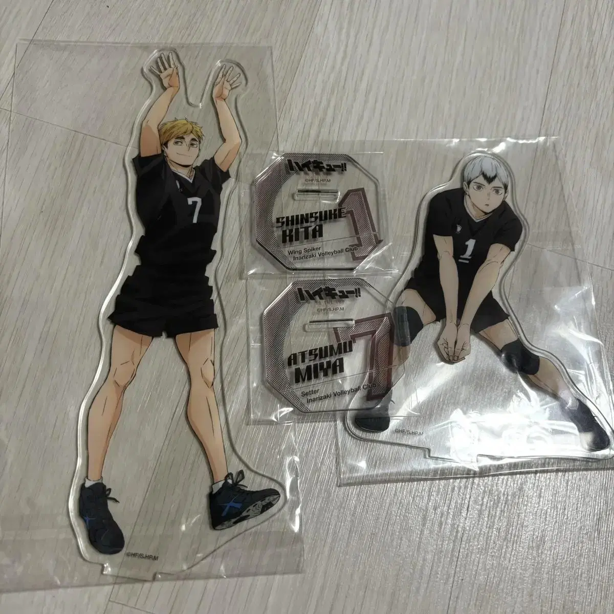 Haikyuu Kita Shinsukemiya Atsumu Ensukai Big Acrylic Stand sealed sells