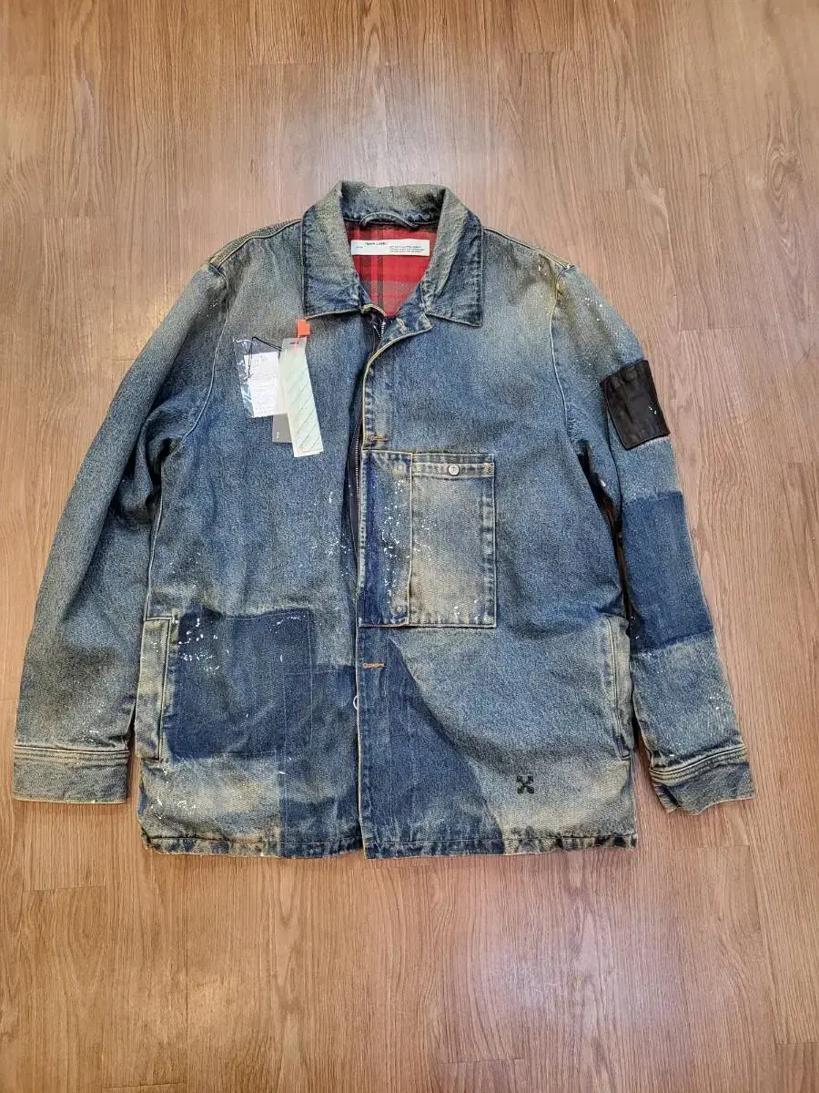 Off-White Denim Chore Coat XL