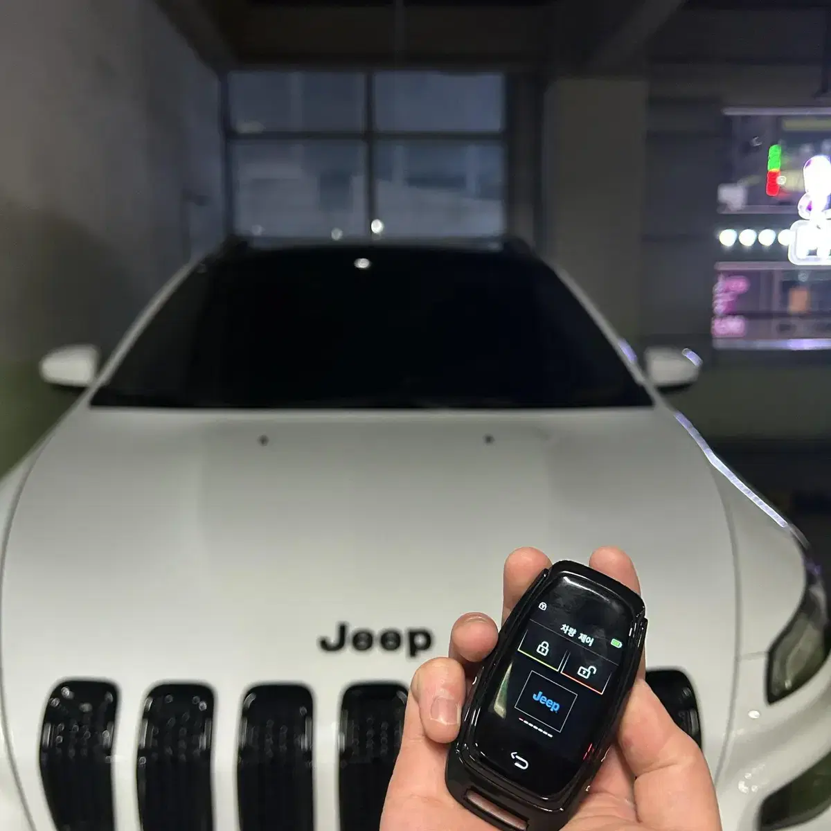 jeep 아우디 BMW 타입의 스마트 디지털 자동차키로 개조 제작 가능