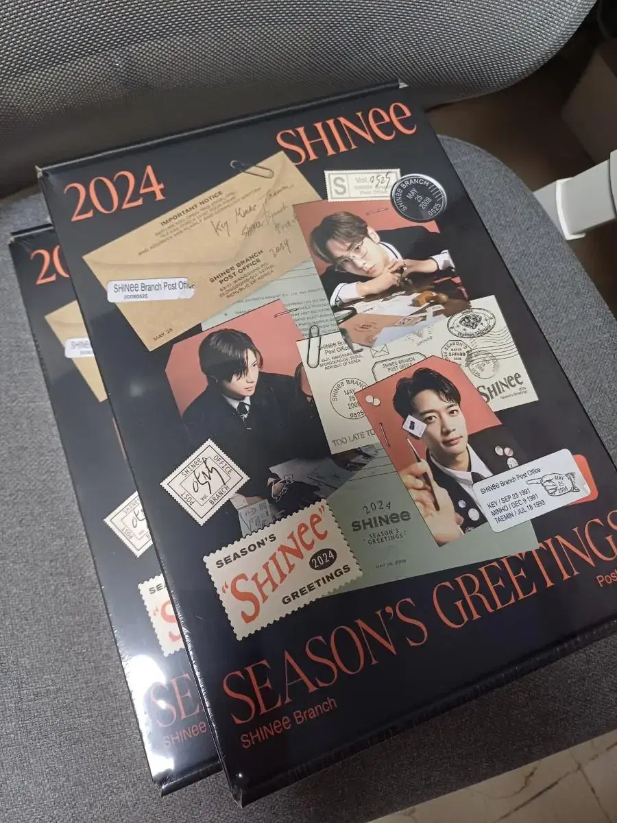 SHINee 2024 seasons greetings unsealed (all but Pola)