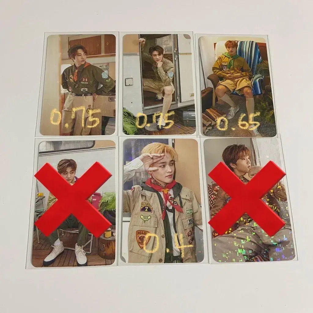 NCT Dream renjun haechan jeno chenle Summer Kit 11th Street Photo Card photocard WTS