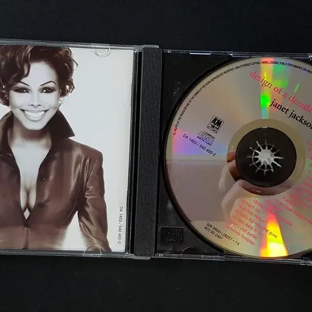 Janet Jackson - Design Of A Decade 씨디