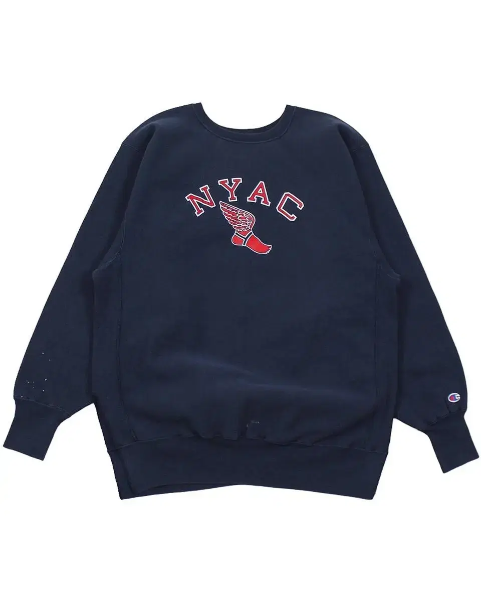 1990s USA Champions Reverse Weave Sweatshirt NYAC Vintage Millets