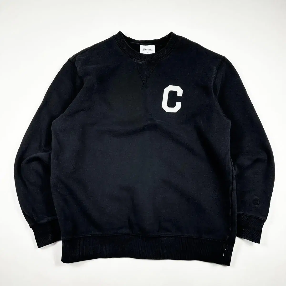 (XL) CoverNet C-Logo Basic Man-to-Man Black