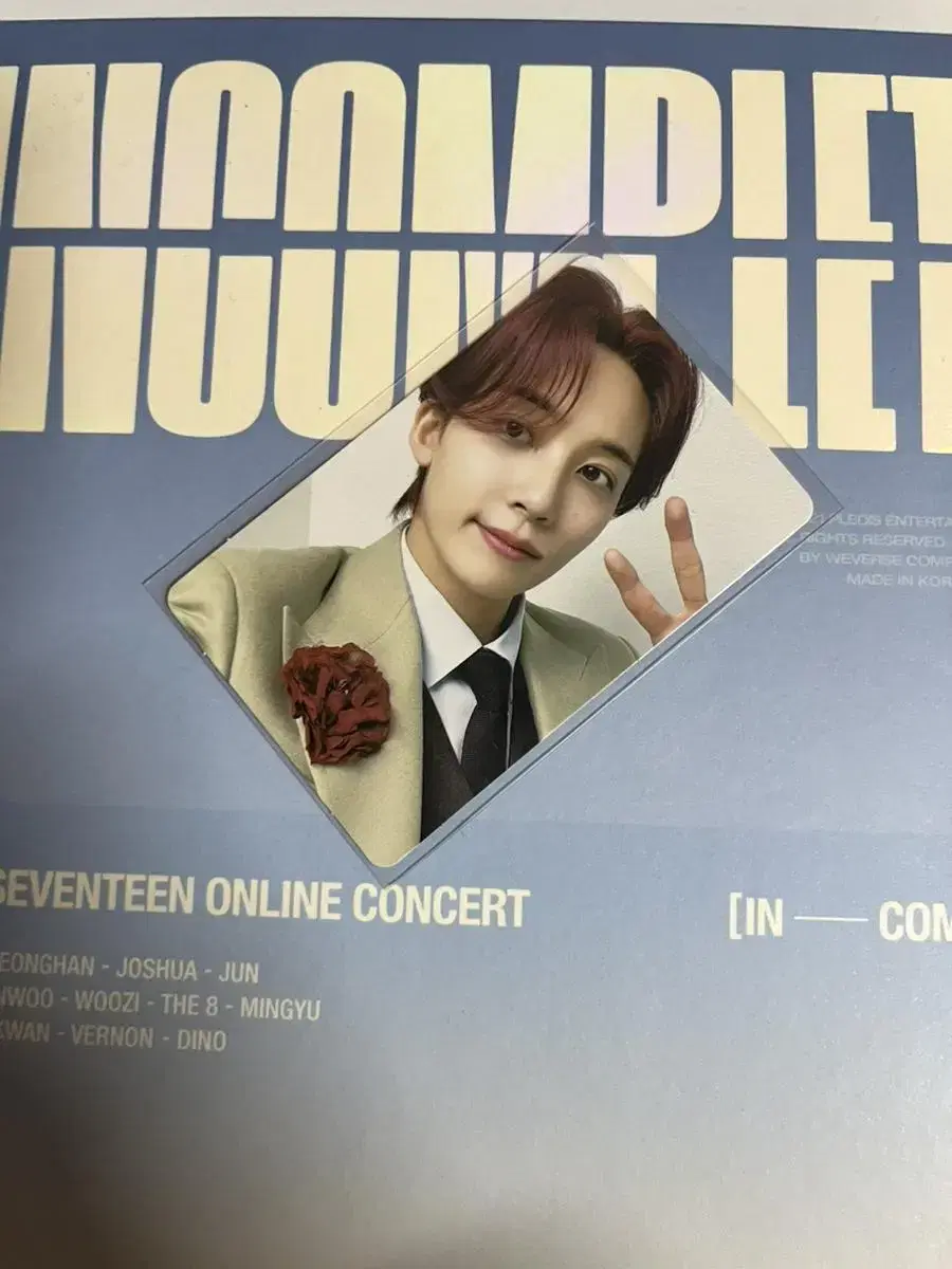 Seventeen Incomplete dvd jeonghan photocard Pola