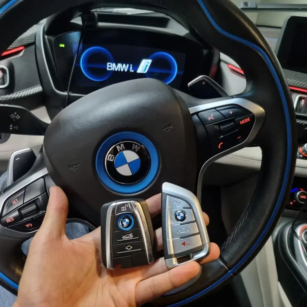 남양주시 BMW 스페어키 예비키 칼키로 복사 키수리 자동차키 개조 제작