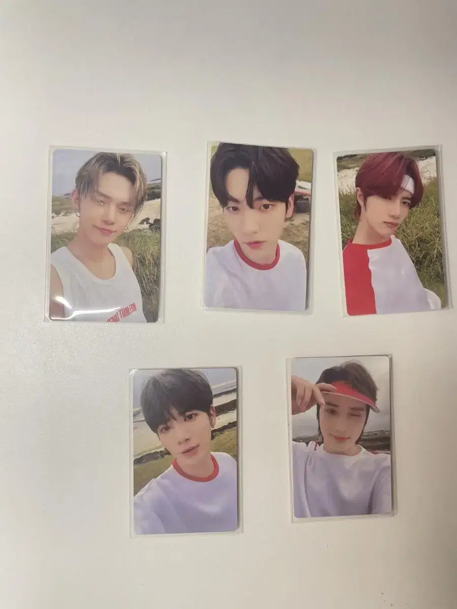 Tomorrow X Together Midsummer Red Photo Card