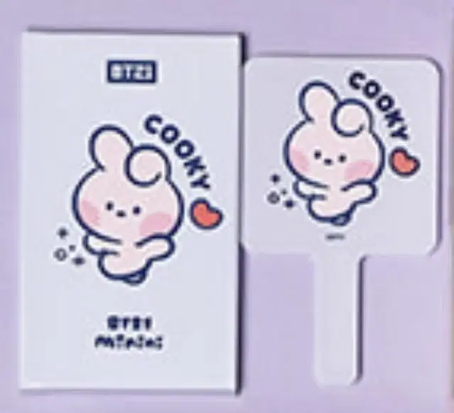 새상품) bt21 미니 손거울 (쿠키)