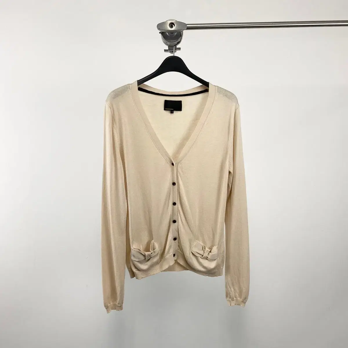 Vintage DESIGNWORKS Silk and Cashmere Blend Knit Cardigan