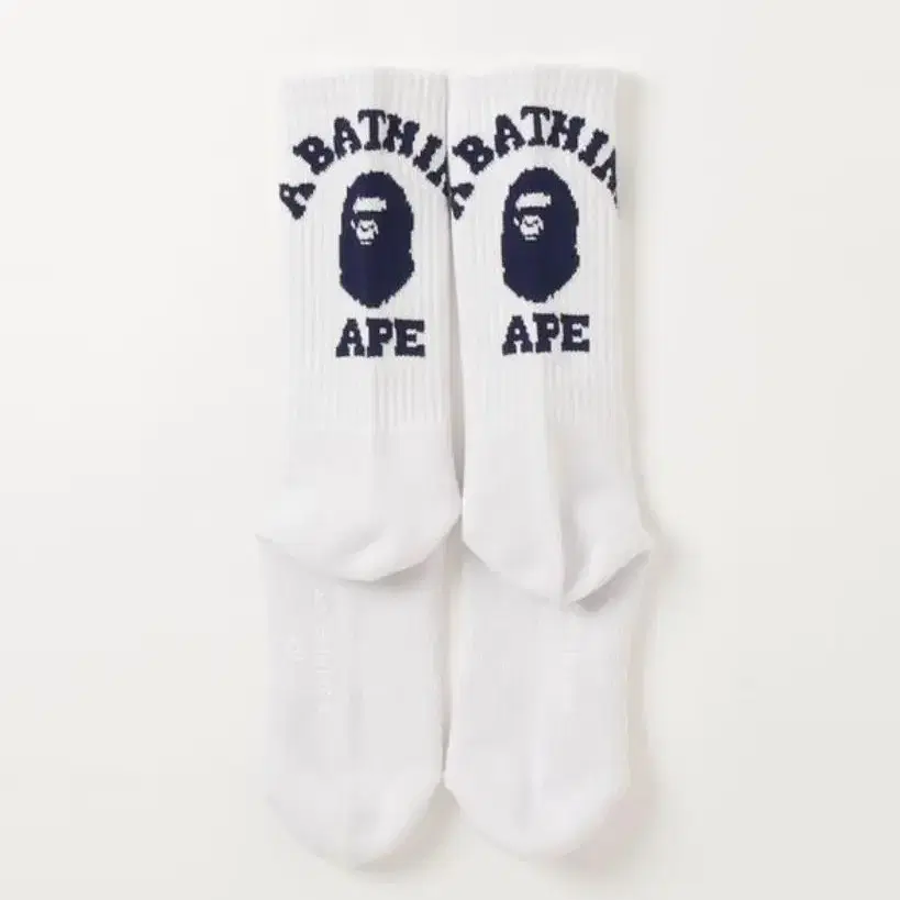 베이프 A Bathing Ape 칼리지 크루삭스 1팩 - L