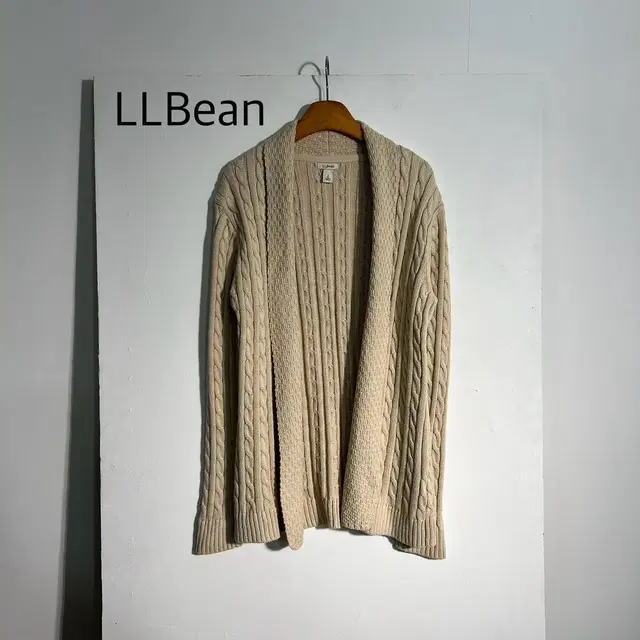 LLbean 엘엘빈 코튼 니트 가디건 s