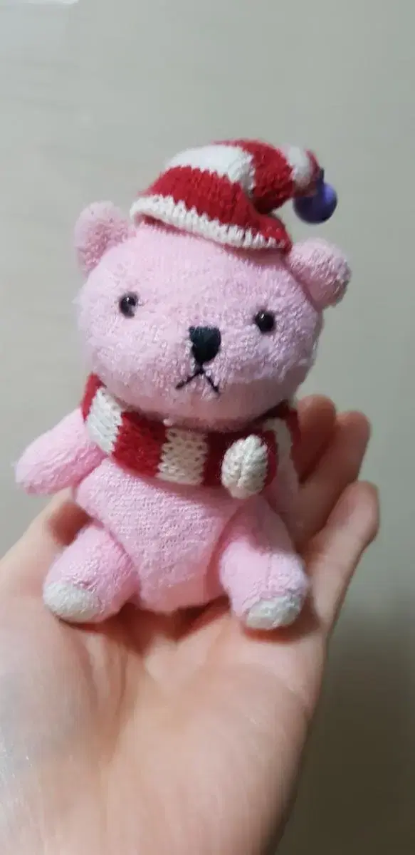 Vintage Pink Bear Doll