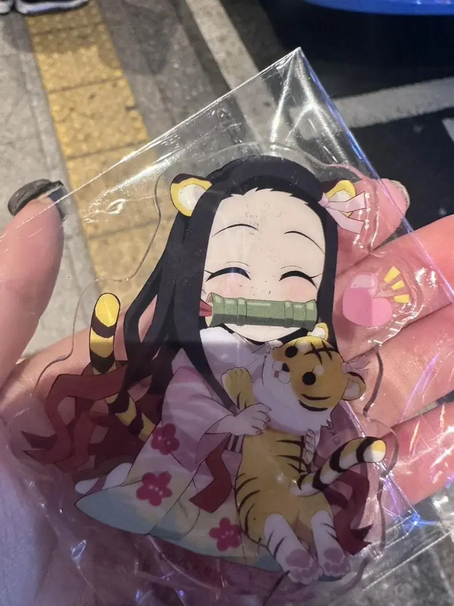 Unsealed Nezuko Tiger Acrylic SD