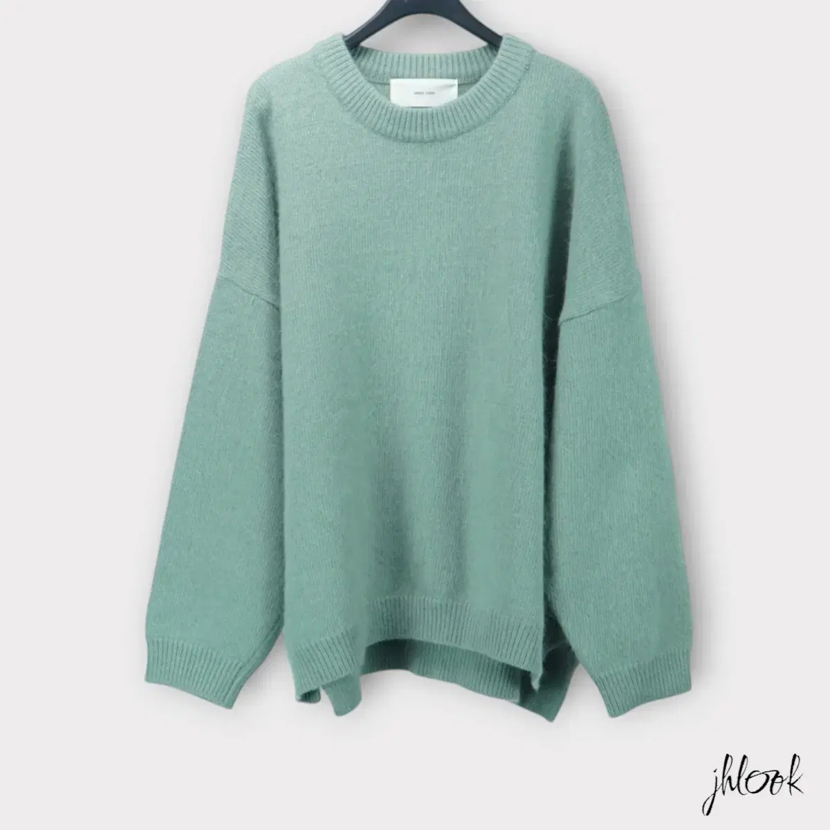 Cord Angora loose-fit knit