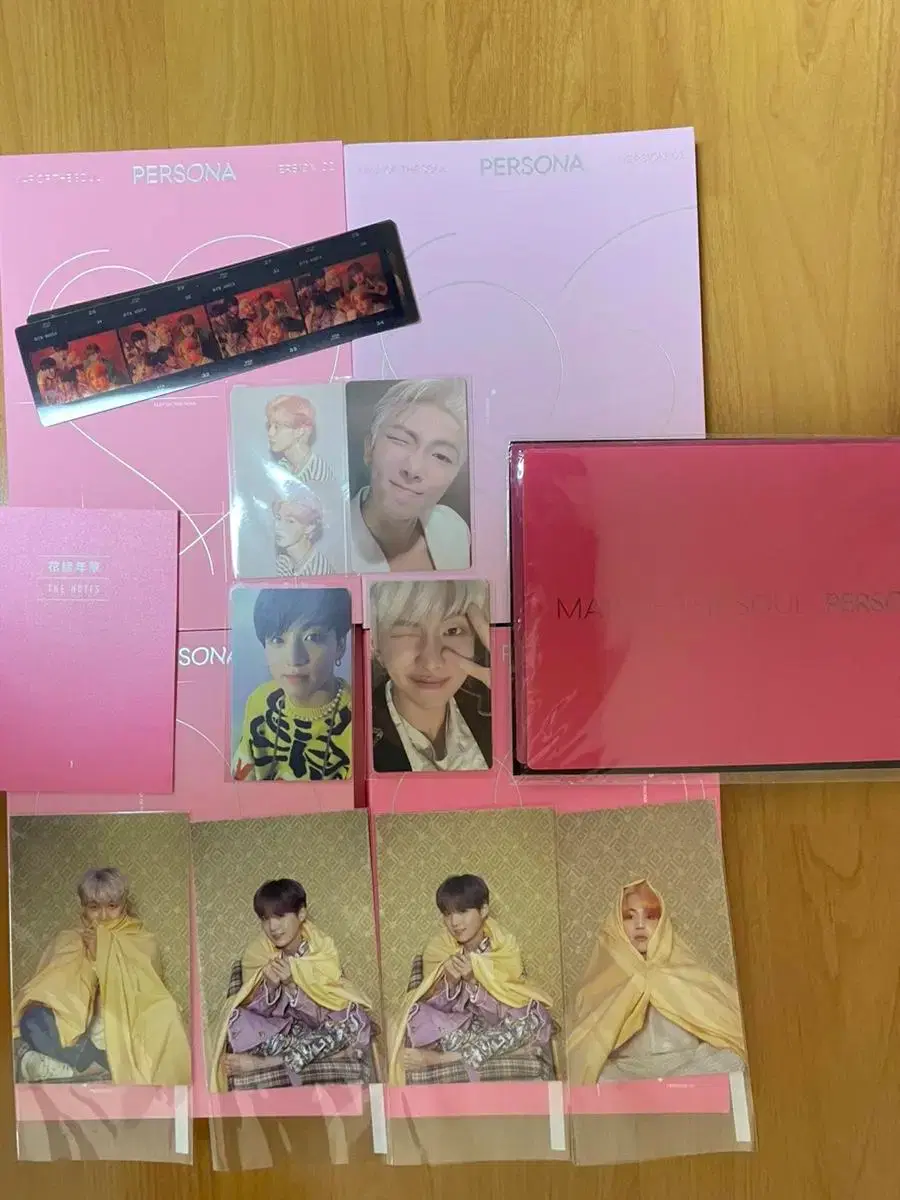 BTS persona album set (including poster, photocard )