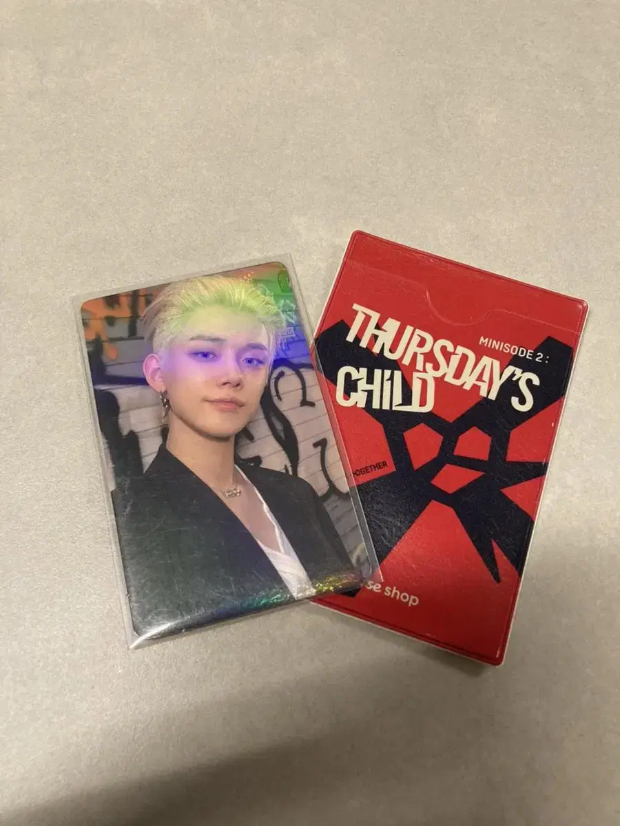 폭덤) 지비지비 choi yeonjun weverse 샵 pre-order benefit photocard hologram gbgb wts sell