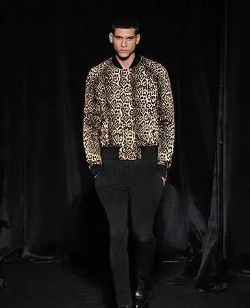 Givenchy Kanye leopard jacket 46