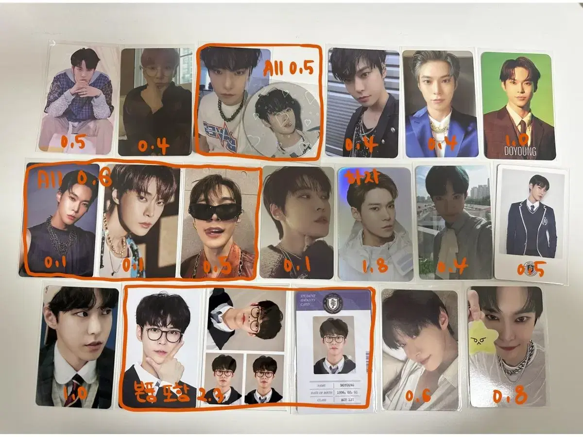 nct photocard wts