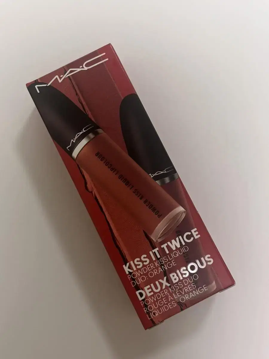 Mac PowderKiss Liquid Duo Orange Set