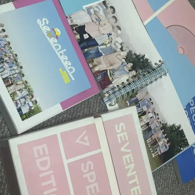 세븐틴 러브레터 리패키지 앨범 스페셜 에디션 콘서트 디비디