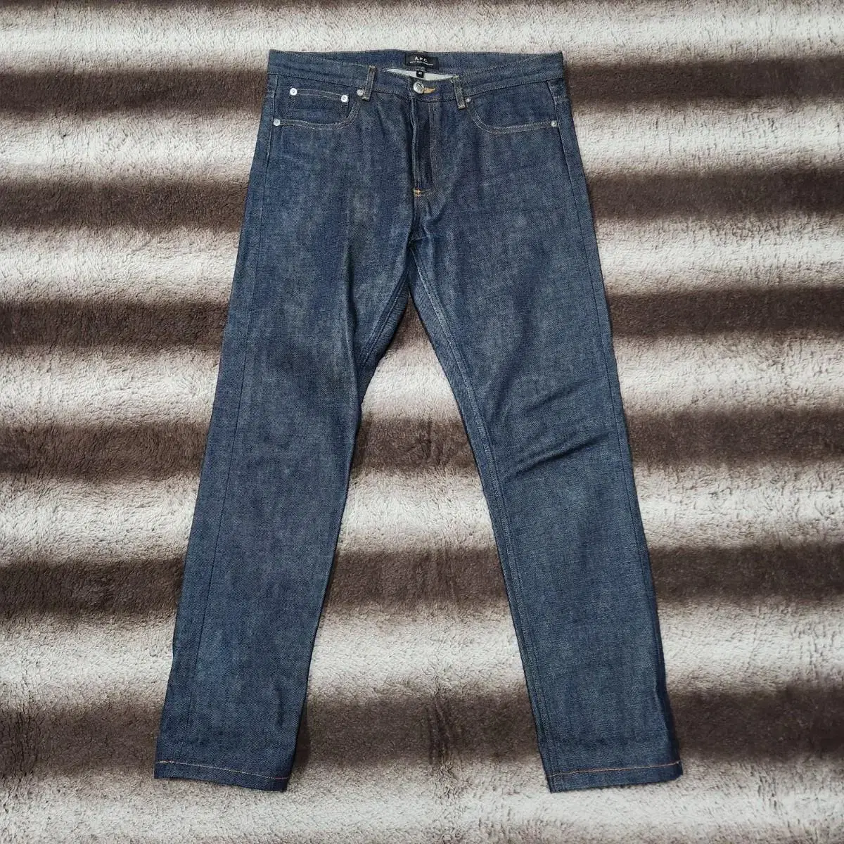 [30]A.P.C. Petite New Standard Redline Straight Fit Jeans