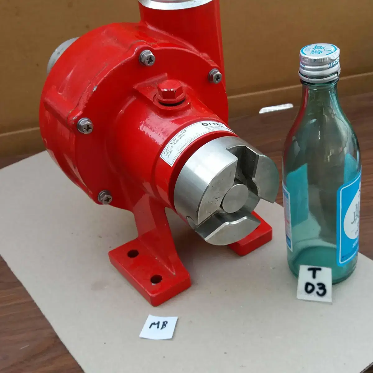 워터펌프 PUMP ASSY-WATER I-TEC T03