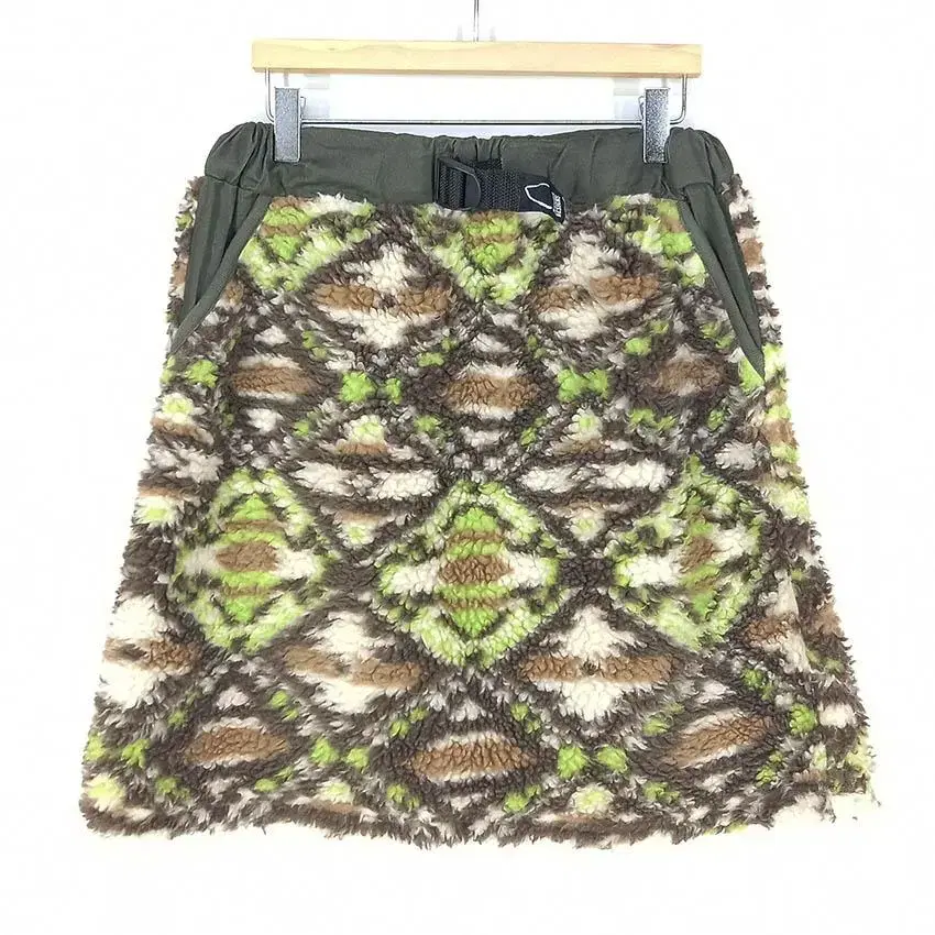 Sierra Design Women's Puffy Pattern Banded Skirt Khaki 69 (HU28705)