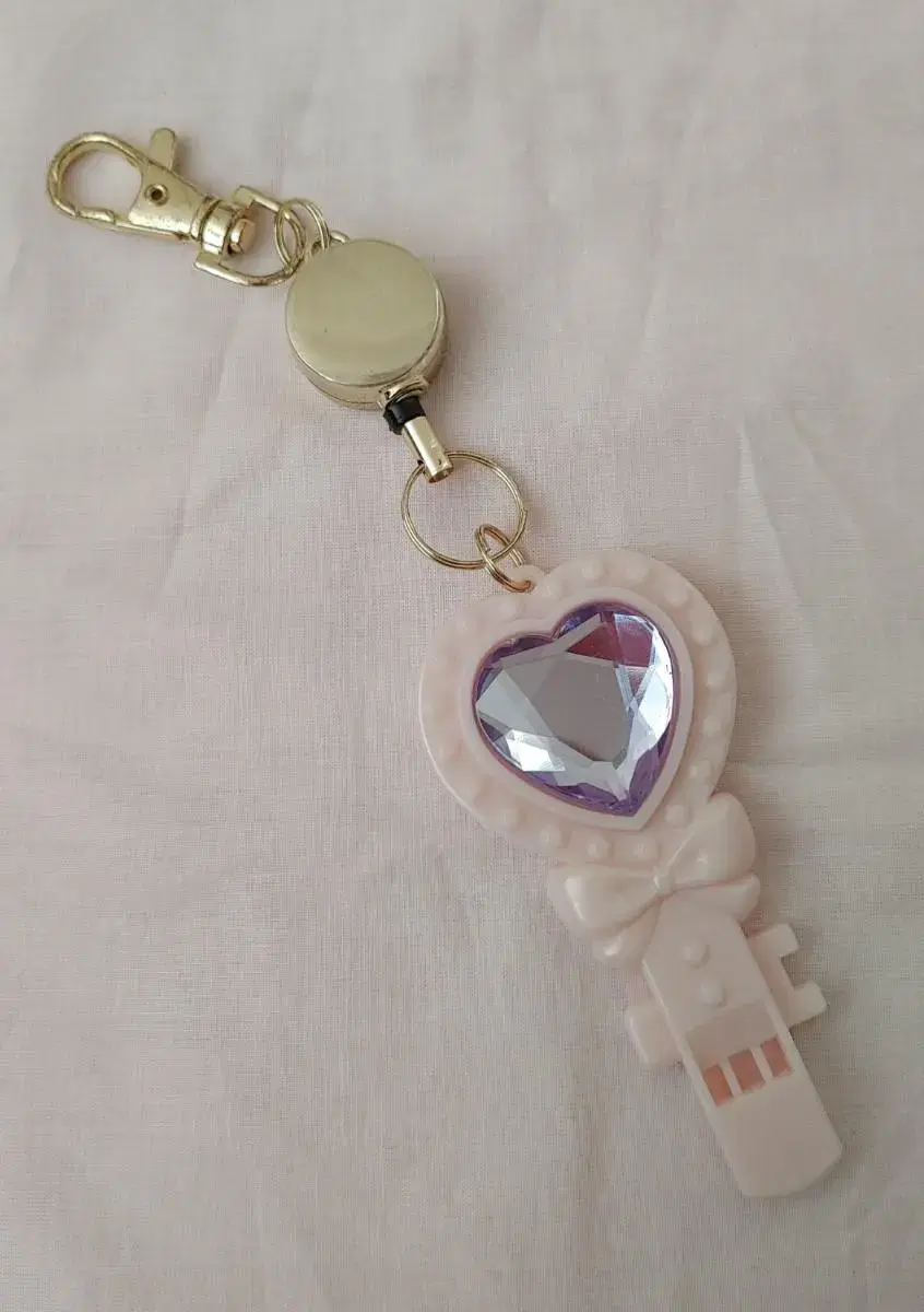 Swimmer Heart Keychain Whistle Keyring