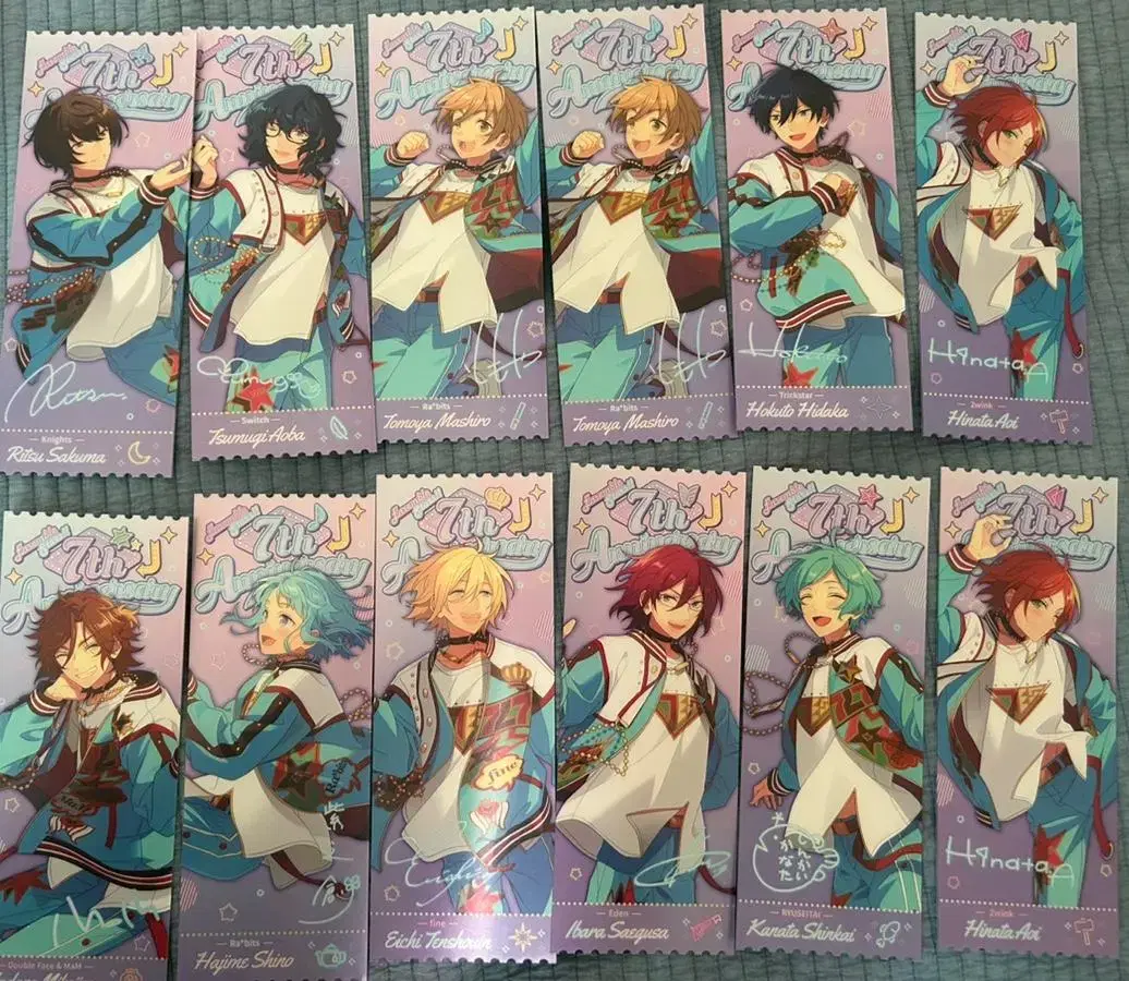 Anstar Ensemble Stars 7th Anniversary Lenticular