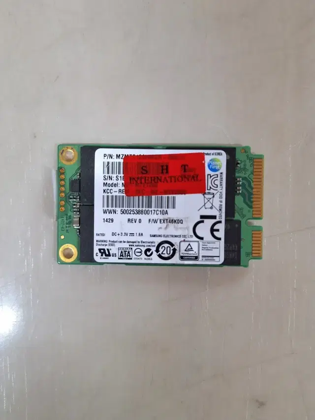 MSATA SSD 삼성 120GB~128GB