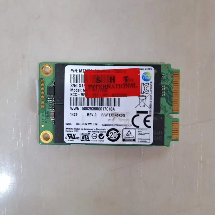 MSATA SSD 삼성 120GB~128GB