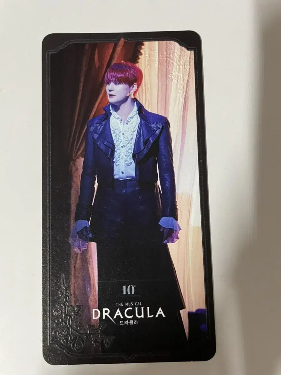 Musical Dracula Merchandise Shakul Jun Junsu Sia Junsu 10th Anniversary