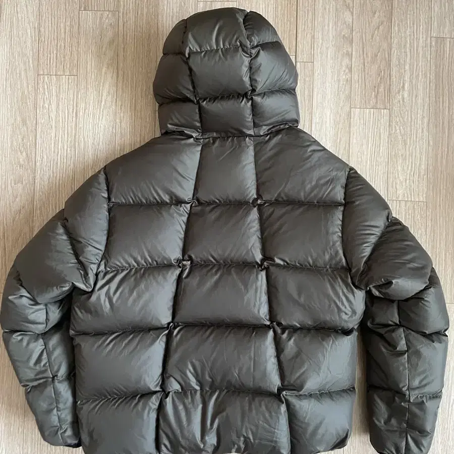 [2] 노클 패딩 카키 Trapezoid Down Jacket Khaki