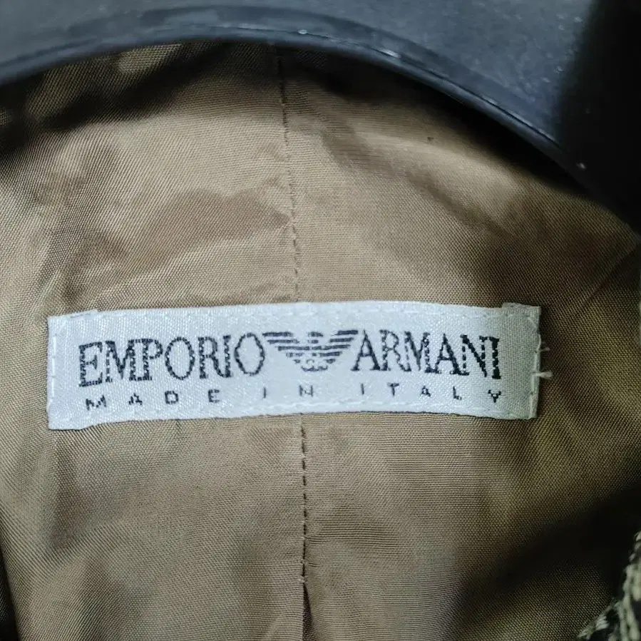 EMPORIO ARMANI 엠포리오 아르마니 여성 모직 더블숏자켓