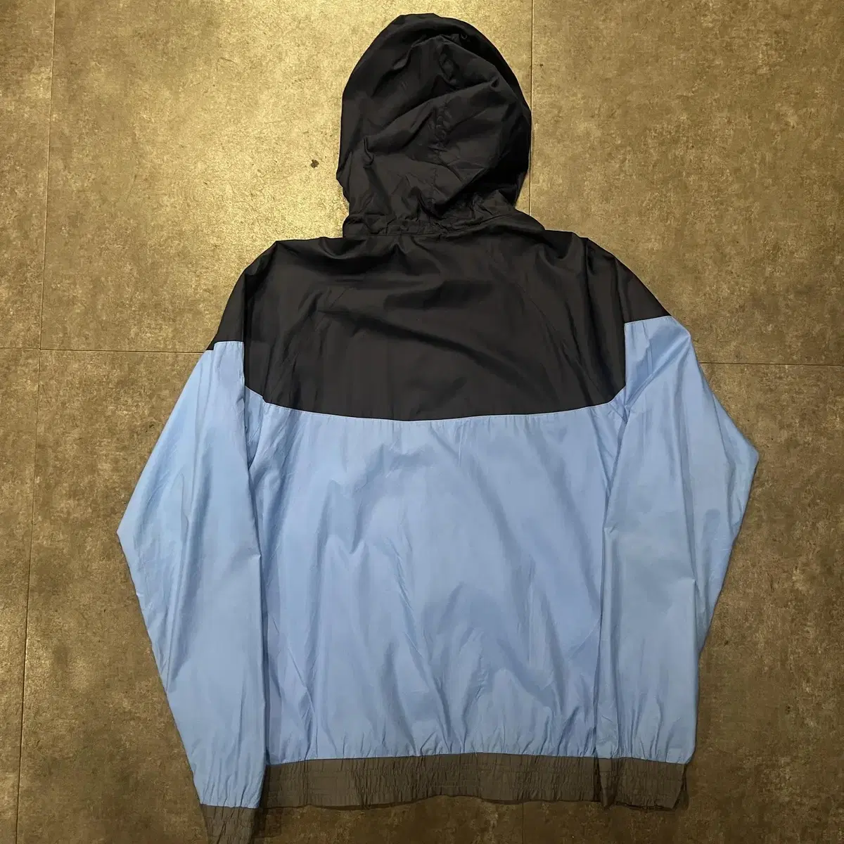 (END) CARHARTT 칼하트 배색 바람막이 윈드브레이커 블루 L