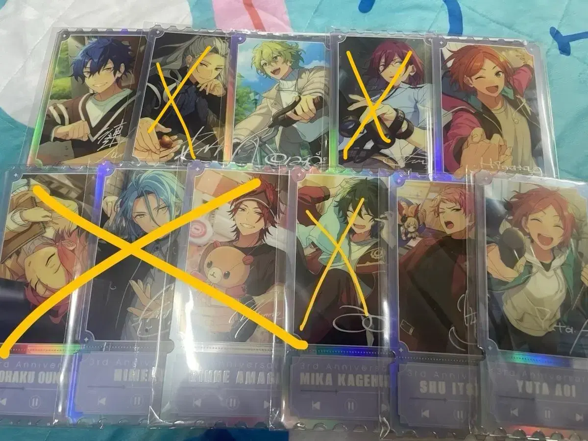 Ensemble Stars 3rd Anniversary Gift Kozpro acrylic wts tickets