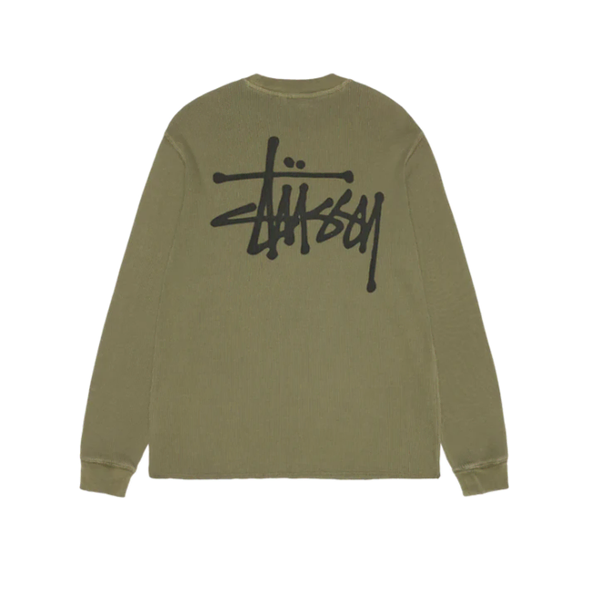 STUSSY 스투시 베이직 스탁 로고 긴팔 롱슬리브 티셔츠