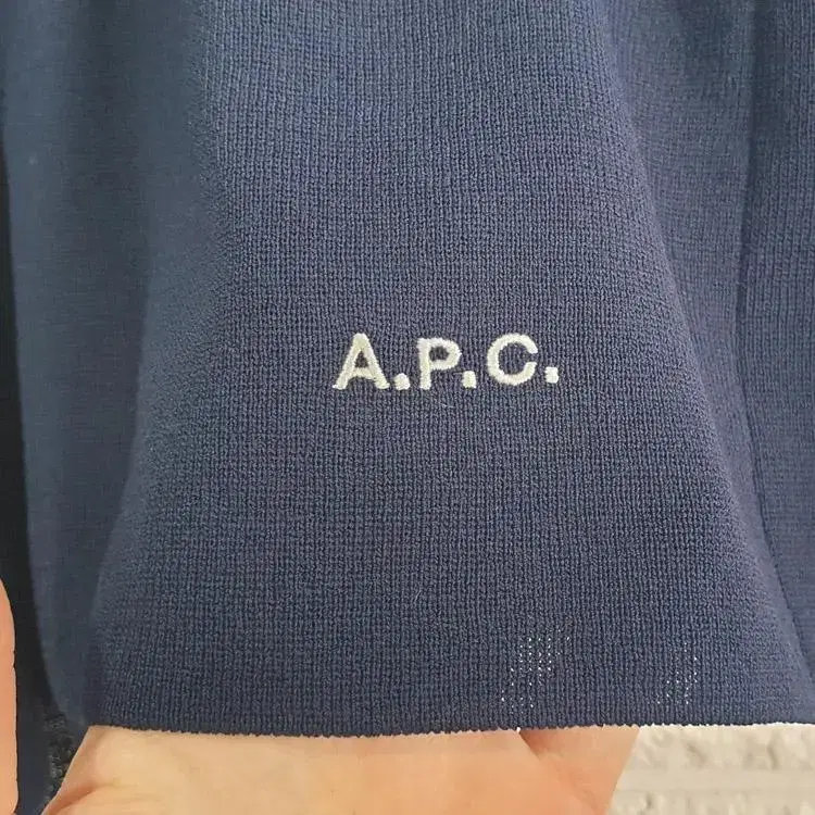 S)APC 아페쎄 로고 니트 반바지