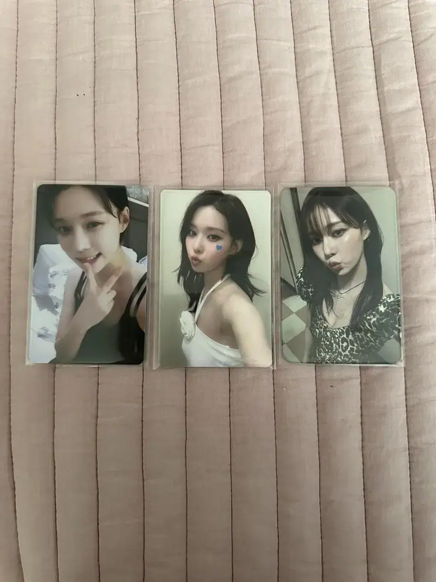 aespa winter spicy unreleased photocard wts