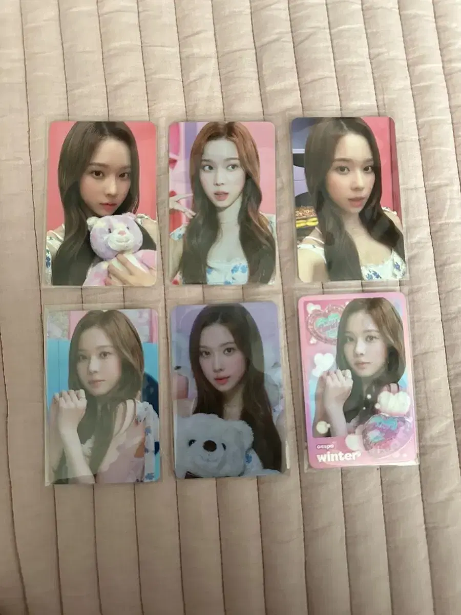 AespaWinter OcandyTreka photocard bulk WTS