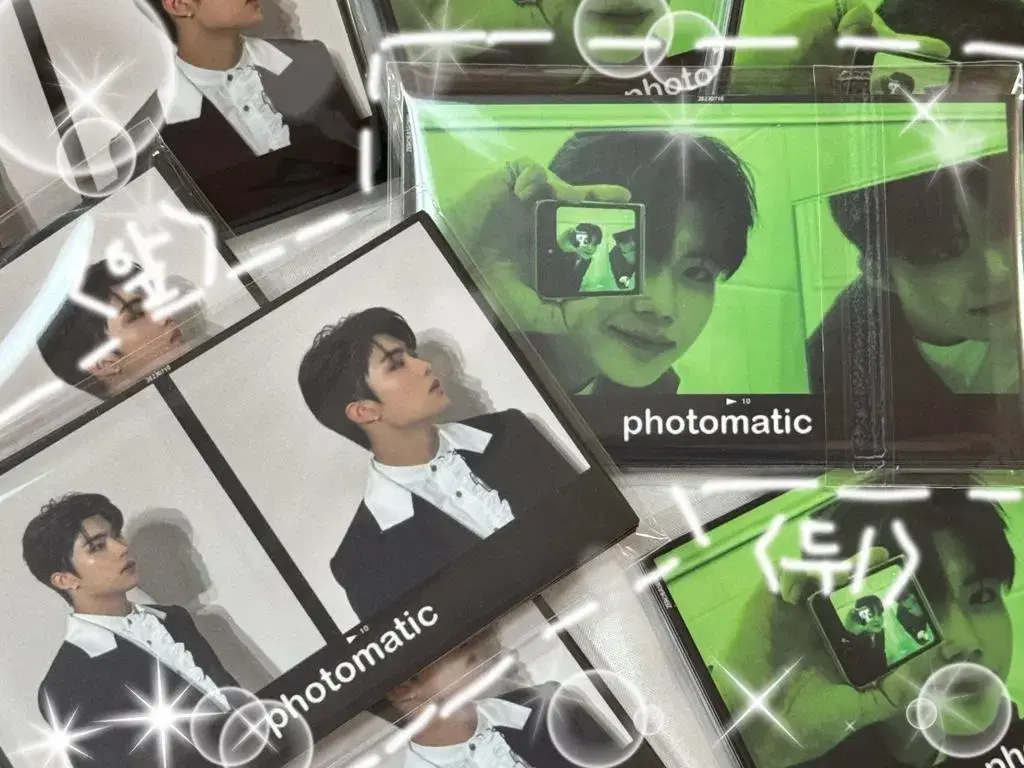 Zerobaseone unofficial goods photocard park gunwook Photomatic