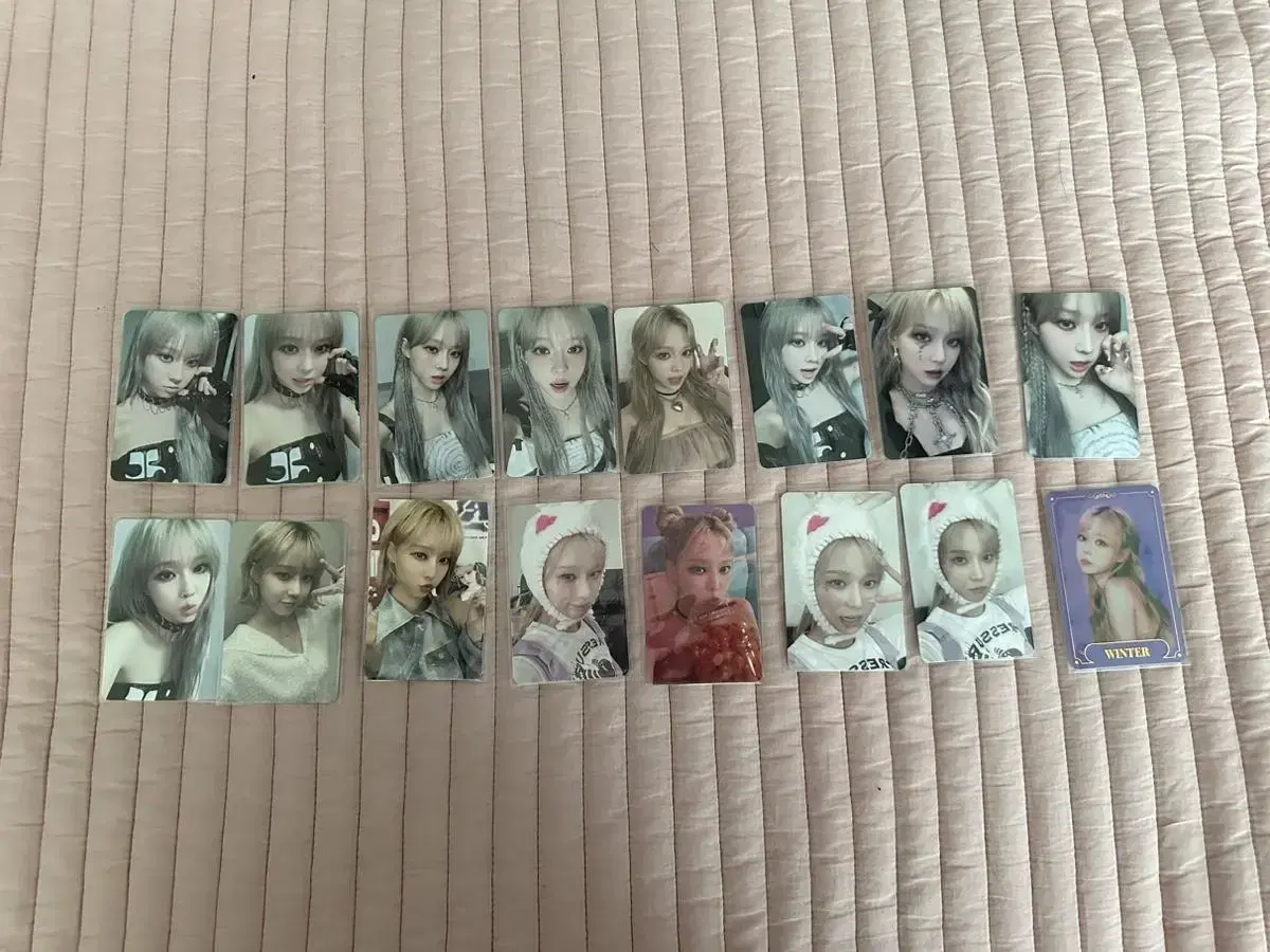 Aespa winter Girls Latour Short photocard bulk WTS