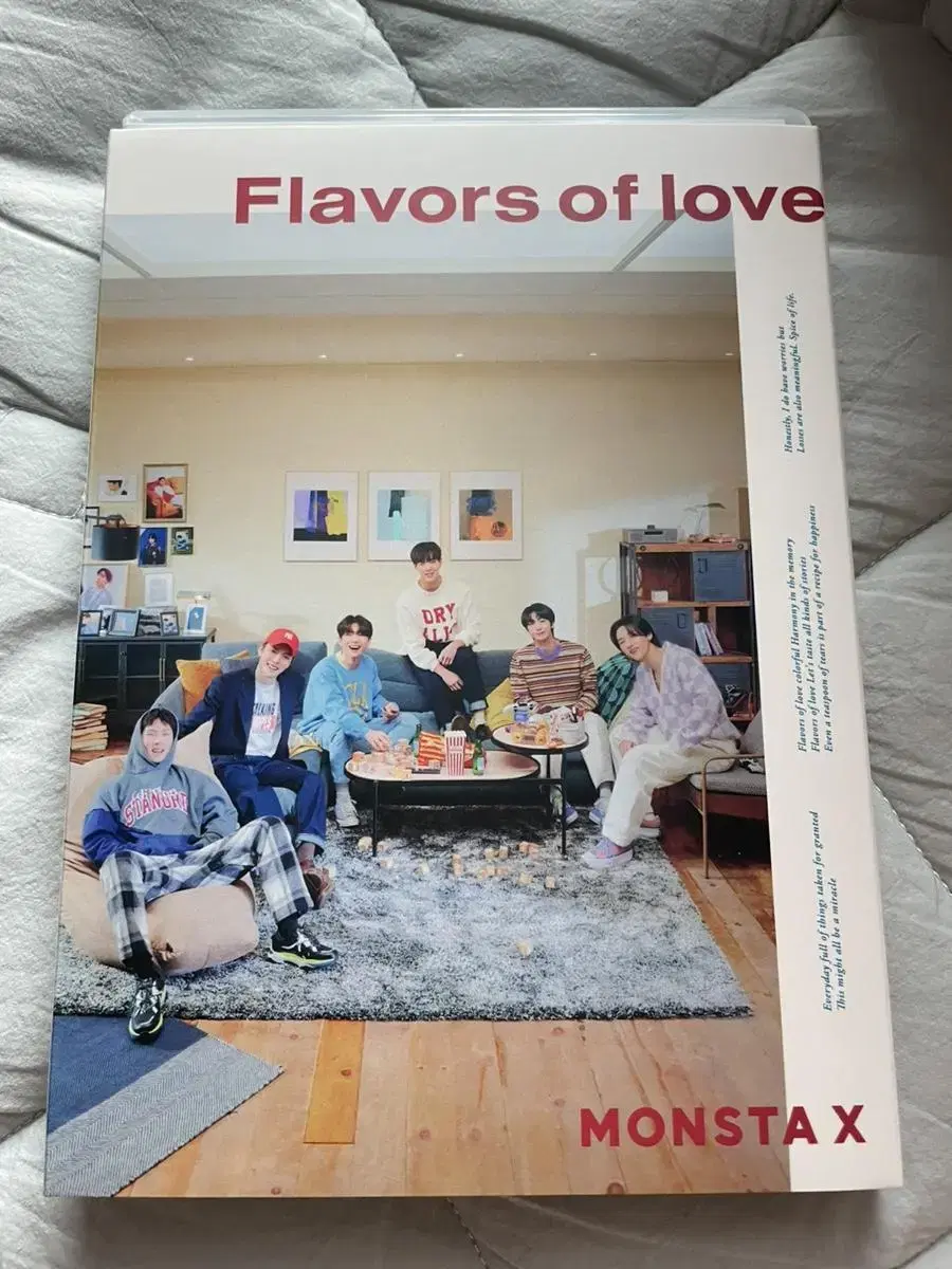 MONSTA X Flavors of love japan 3rd album