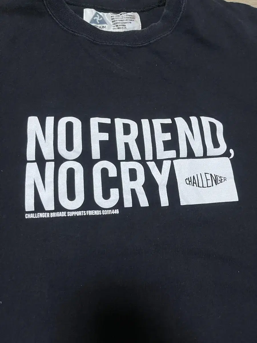 Challenger Challenger No Friend No Cry T-Shirt