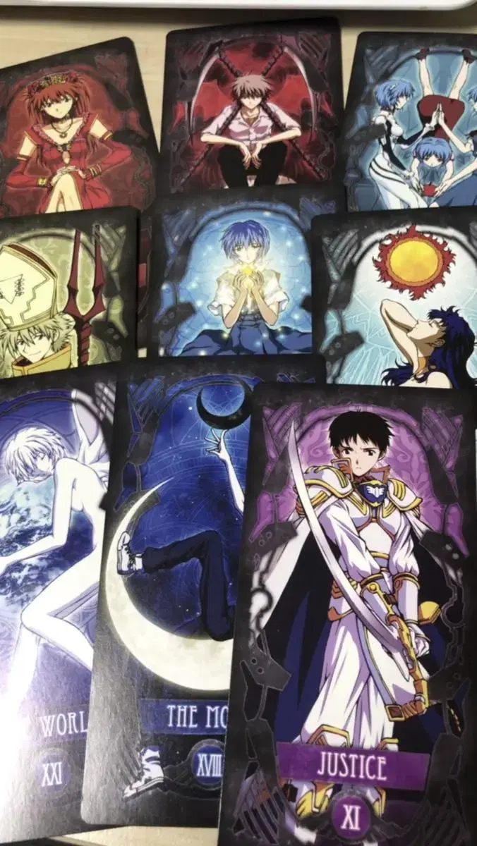 Evangelion Tarot Cards